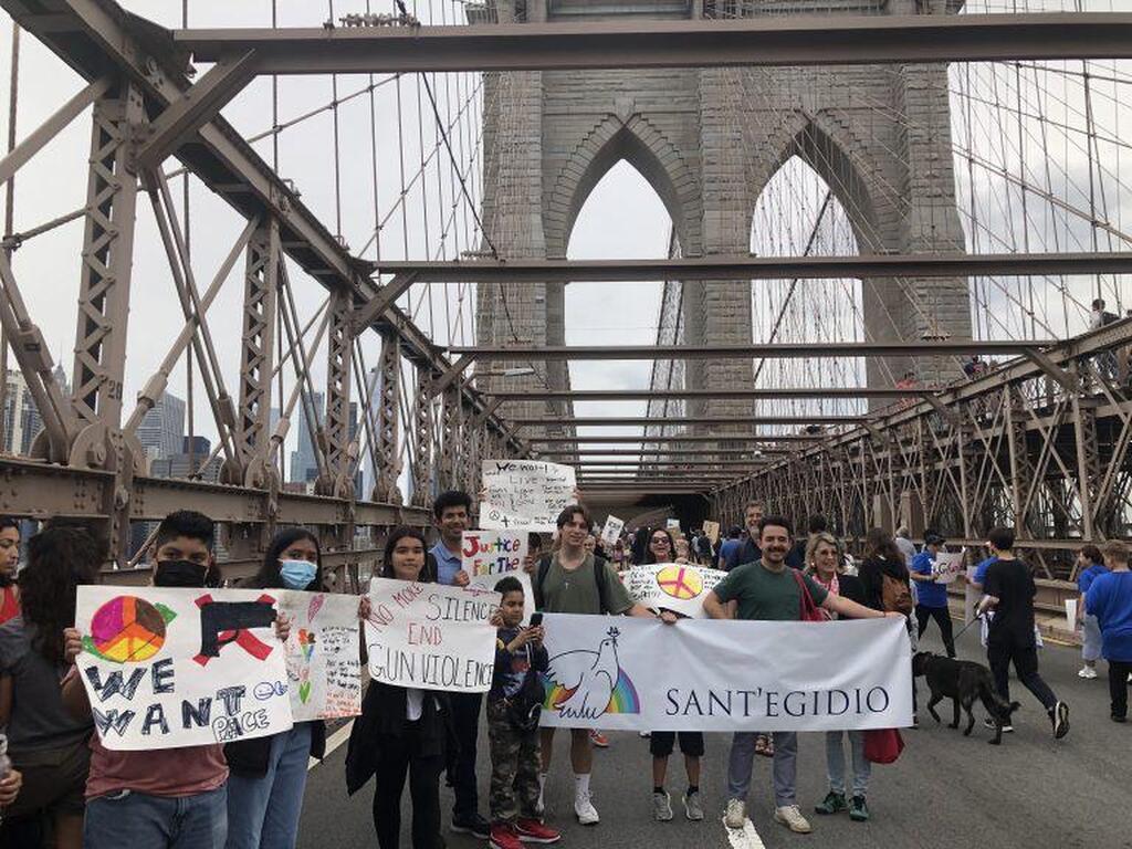 The Community of Sant’Egidio of the United States attended the March for Our Lives in their respective cities, Boston, Washington Dc and New York
